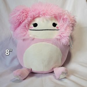 NWT 8" Brina the Big Foot Squishmallow Kellytoy Plush Toy HTF